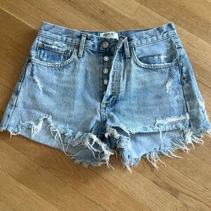 Agolde Parker Vintage Cut Off Short in Swapmeet